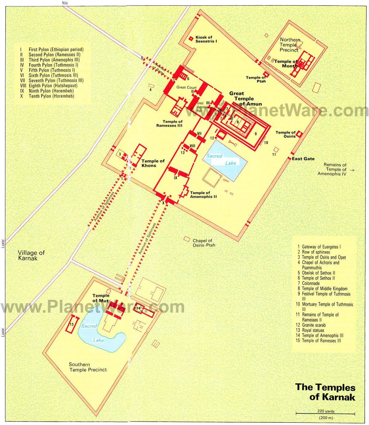 Esplorando i Templi di Karnak: Una Guida per i Visitatori
