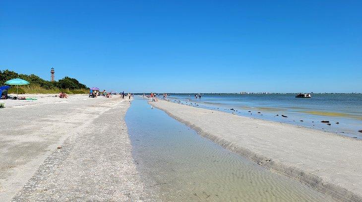 Spiaggia del Faro sull'Isola di Sanibel