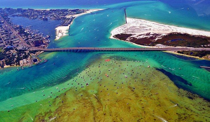 Marler Bridge e Crab Island