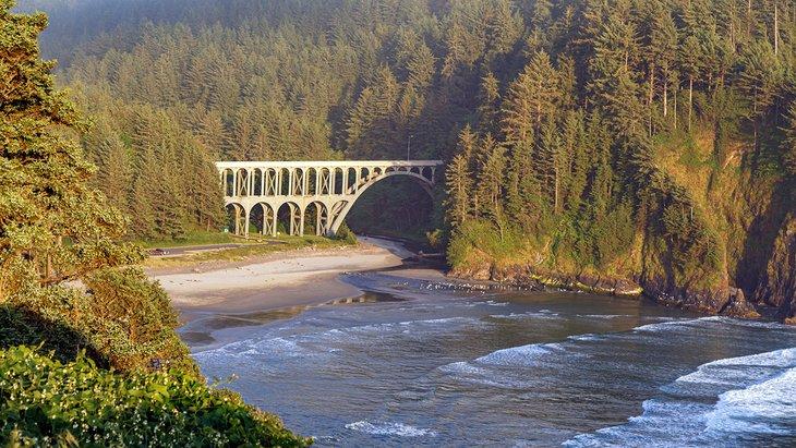Ben Jones Bridge sul Loop di Otter Crest