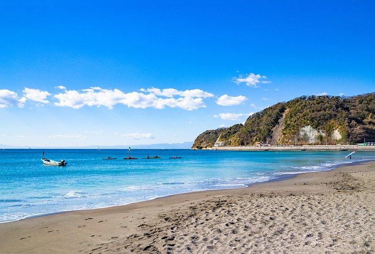 Spiaggia di Yuigahama a Kamakura