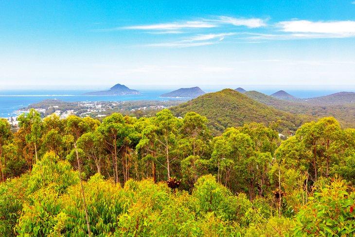 Vista dal Gan Gan Lookout